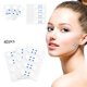 thumbnail image 1 of Cinta de lifting facial instantáneo para papada - Pegatinas adelgazantes faciales con bandas elásticas - Herramienta de maquillaje para reafirmar la piel, 1 of 6
