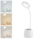 thumbnail image 3 of Lámpara De Noche LED, USB Recargable Flexible Pequeña Luz De Escritorio Protección Para Los Ojos Para Adultos Para Dormitorio Junto A La Cama, 3 of 8