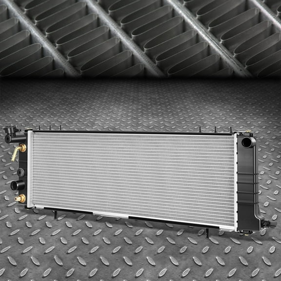 Nuvision for 91-01 Jeep Cherokee Comanche AT OE Style Full Aluminum Core Radiator DPI 1193