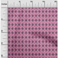 thumbnail image 1 of oneOone Cotton Flex Pink Fabric Geometric & Floral Block Diy Clothing Quilting Fabric Print Fabric By Yard 40 Inch Wide, 1 of 4