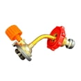 thumbnail image 2 of Adaptador de recarga de tanque de gasolina,Adaptador portátil para recarga de tanque de gasolina de aleación de aluminio,Conector de recarga del tanque del cilindro de gas,Válvula de inflado, 2 of 7