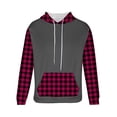 thumbnail image 4 of Maean Mens Hooded Sweatshirt Casual Long Sleeve Fleece Hoodies Drawstring Workout Pullover with Pockets, 4 of 5