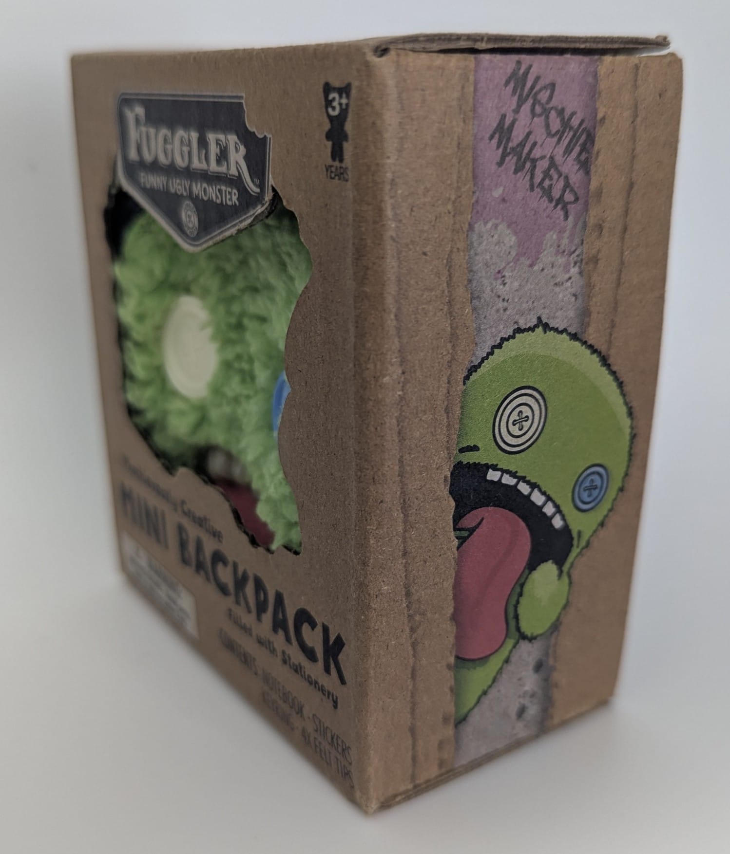 Fuggler Green Mini Backpack [Notebook, Stickers, Keyring & Markers]