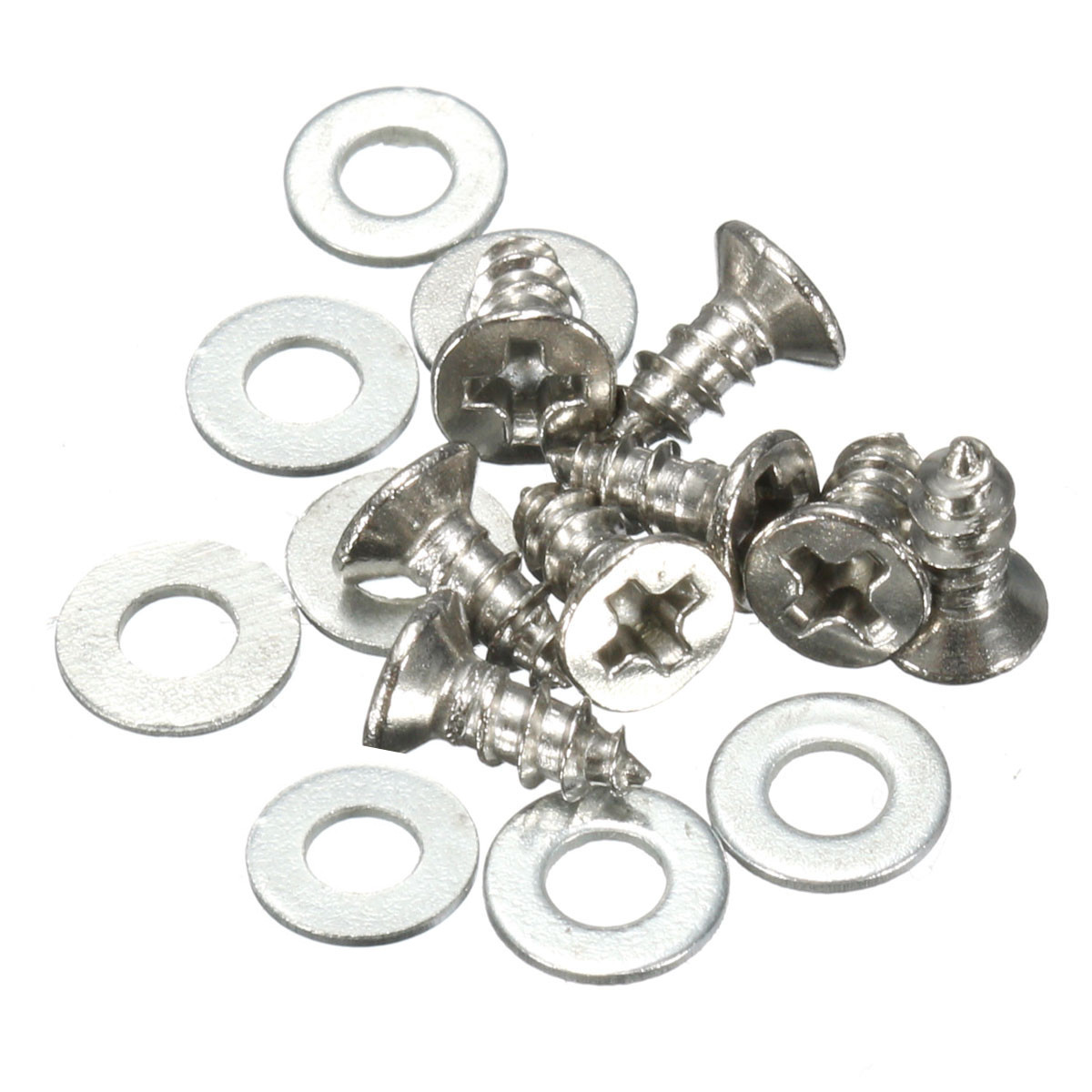 2x Stainless Steel EU Number License Plate Bracket Frame Holder Front Rear