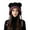 Black, variant on Winter Hat For Women Adorable Pattern Knit Double Layer Warm Thickened Cute Bear Ear Warming Hat