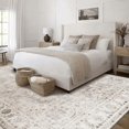 thumbnail image 3 of ReaLife Rugs Machine Washable Area Rug - Living Room Bedroom Bathroom Kitchen Entryway Office - Padded Low Pile Stain Resistant Premium - Boho Farmho, 3 of 12