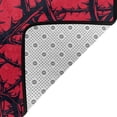 thumbnail image 4 of DouZhe Red Thorns Branches Abstract Rugs Doormat, Non-Slip Machine Washable Carpets Floor Door Mat , 36" x 24", 4 of 7