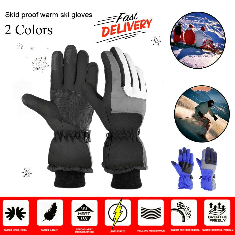 OUTAD Outdoor Elastic Waterproof Snow Ski Gloves Mountain Climbing for Men USA