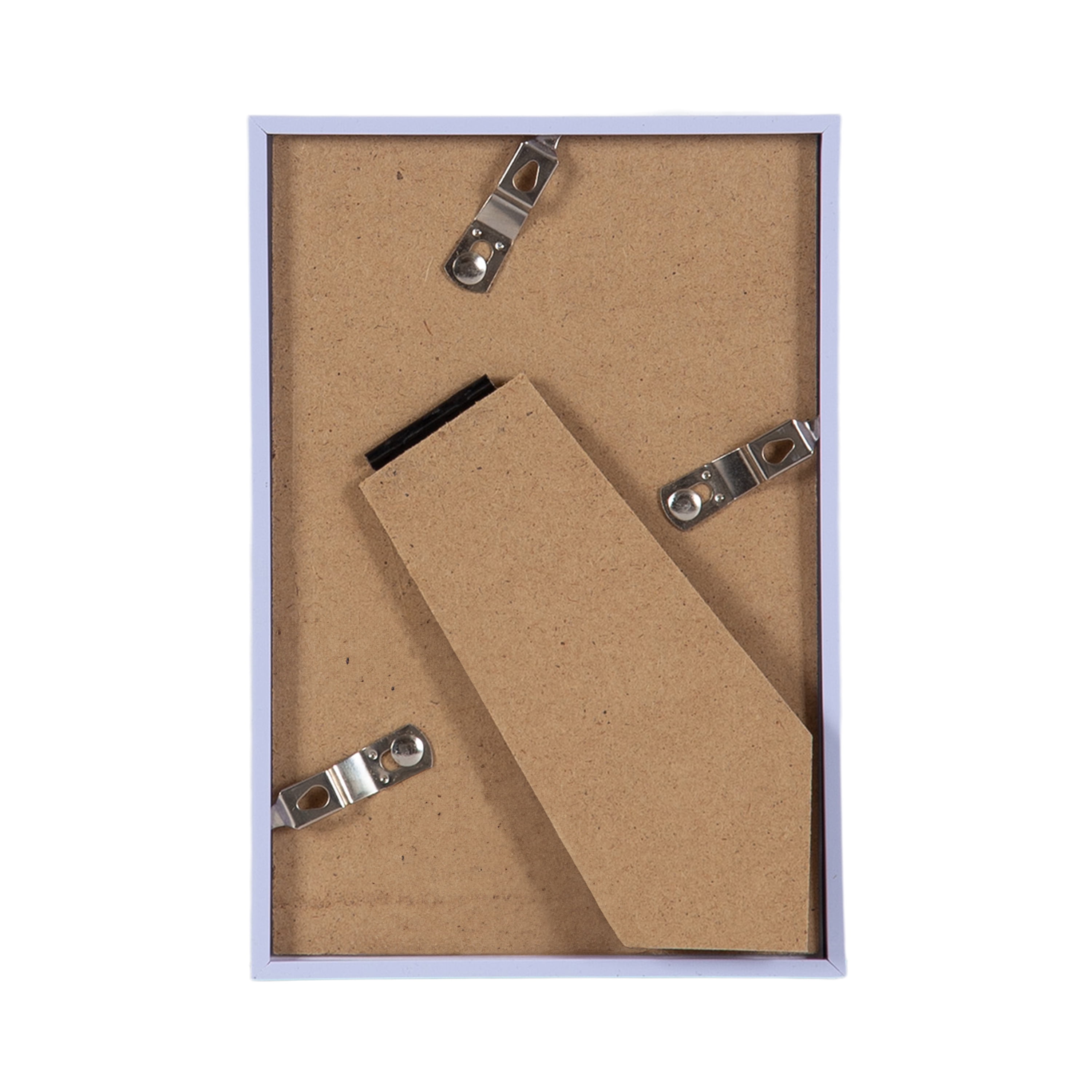(3 pack) DesignOvation 4x6 Linear Iridescent Decorative Tabletop Picture Frame