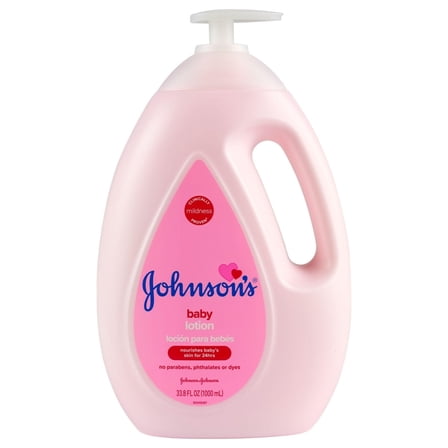 Johnson's Baby Lotion, 33.8 Fl. Oz (1000 mL)