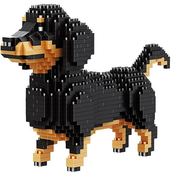 NAYIHOOP Dachshunds Dog Building Sets Animals for Boy Girls 14  Not Compatible with Lego