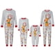 thumbnail image 1 of Pijama de Navidad familiar XBTCLXEBCO copos de Nieve Alce 18-24 meses, 1 of 4