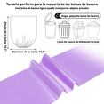 thumbnail image 4 of 5 volúmenes de pequeñas bolsas de basura 200 duraderos 4 galones bolsas de basura pequeñas Oficina Familiar Cocina Baño dormitorio Bolsillo de basura interior (púrpura), 4 of 5