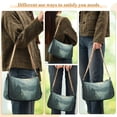 thumbnail image 4 of FORMRS Womens Shoulder Bag with Chain Strap Clutch Purse Cute Tote Handbag, Forest House, 4 of 7
