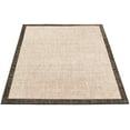 thumbnail image 3 of eCarpetGallery Sisal Rug, Natural Rug, 3'11" x 5'7", Silver-Black, Classic, 3 of 9