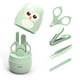 thumbnail image 1 of Set de cuidado de uñas 4 en 1 para bebé con estuche Cute Green- Aespa oso de fresa Hogar, 1 of 4