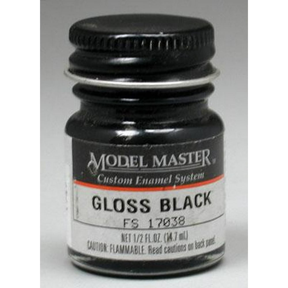 Testors 1747 MM FS gloss black 1/2oz