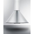thumbnail image 1 of Summit Hotte Murale Européenne Appliance SEH6624CADA 24 in. ADA Compatible en Acier Inoxydable avec Interrupteur Mural à Distance, 1 of 4