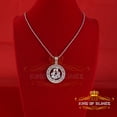 thumbnail image 3 of King of Bling's AQUARIUS Pendant For Men's & Women's 1.77ct Cubic Zirconia Sterling White Silver, 3 of 12