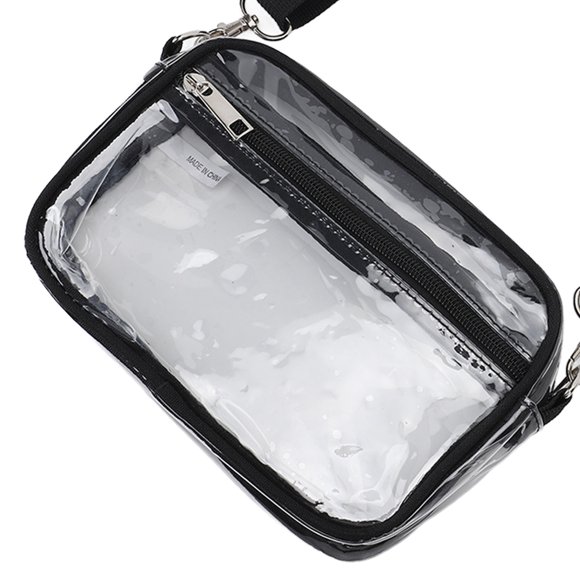 Bolso de cintura transparente, bolso de hombro transparente, bolso de cintura transparente impermeable, materiales ecológicos