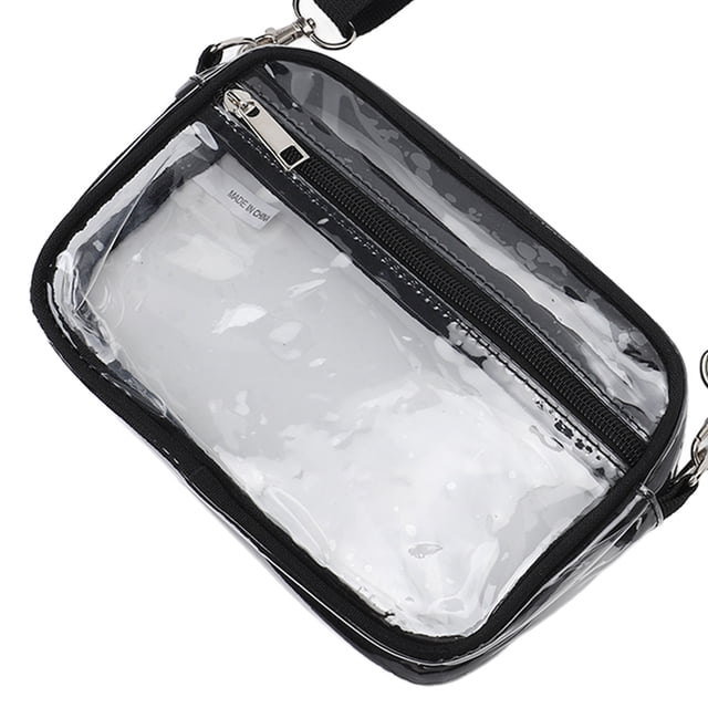 Bolso de cintura transparente, bolso de hombro transparente, bolso de cintura transparente impermeable, materiales ecológicos
