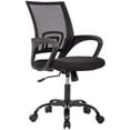 thumbnail image 1 of BestOffice Ergonomic Mesh Office Chair – Adjustable Swivel, Lumbar Support, Rolling for Home or Office, Black, 1 of 7