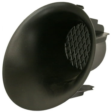 Fog Light Cover Compatible with 2005-2011 Toyota Tacoma Left Driver Black
