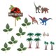 thumbnail image 5 of 17 Adornos Para Tartas Con Forma De Dinosaurio, Versátiles Para Celebraciones, Fiestas Y El Día De San Valentín., 5 of 9