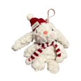 thumbnail image 2 of Llavero de Peluche Strade Fareast Limited Colgante de Conejo Raya Roja Blanca, 2 of 8