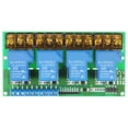 thumbnail image 4 of FlyFlise Module de Relais DC 4 Canaux 12V 30A Carte de Contrôle Opticoupleur Isolation Déclenchement Haut/bas, 4 of 8
