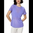 thumbnail image 3 of Camiseta Deportiva Ultraligera Transparente de Secado Rápido con Espalda Abierta para Mujer, Ideal para Yoga, Running y Otras Actividades. Oscuro M, 3 of 8