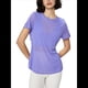 thumbnail image 3 of Camiseta Deportiva Ultraligera Transparente de Secado Rápido con Espalda Abierta para Mujer, Ideal para Yoga, Running y Otras Actividades. Oscuro L, 3 of 8