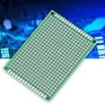 thumbnail image 2 of Placa de circuito PCB Universal para soldadura DIY, prototipos de doble cara, 5cm x 7cm, 10 piezas, 2 of 9
