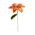thumbnail image 2 of Tejiendo Tulipanes Ramo de flores artificiales de algodón tejido para decoración del hogar,bodas,fiestas y regalos de cumpleaños (color naranja,1 pieza) Rkxzt, 2 of 9