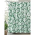thumbnail image 2 of Fsddascl Ocean Conch Shower Curtain Set - Standard 72" x 72" Washable Bathtub Curtain with 12 Hooks, Coastal Green Shell Summer Beach Waterproof Fabric Stall Shower Curtains for Bathroom/Bathtub, 2 of 6
