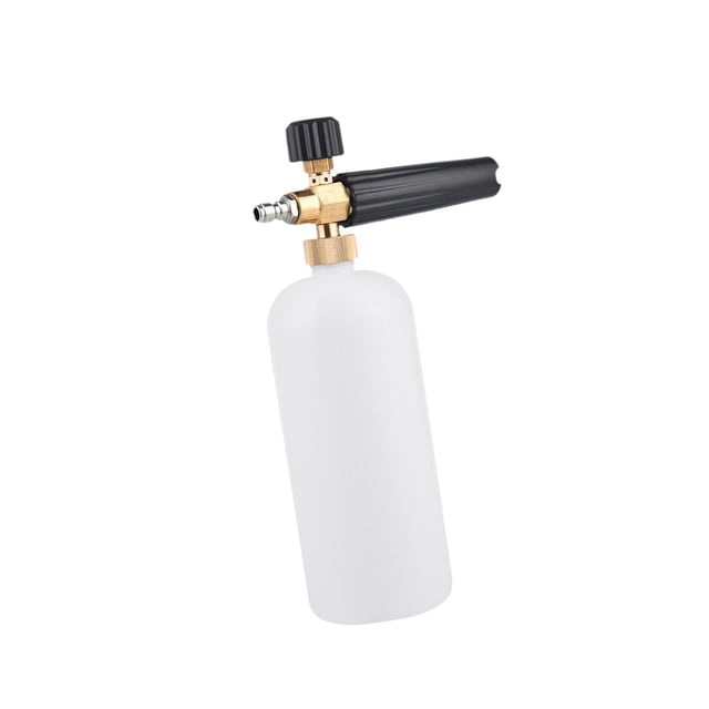 Pulverizador de espuma de alta presión para lavado de autos, profesional, botella de gran capacidad, boquilla ajustable manual, espuma de nieve para