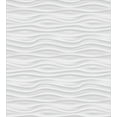 thumbnail image 3 of Ambesonne Abstract Duvet Cover Set, Waves in Neutral Tones, 2-Calking, Pearl, 3 of 7