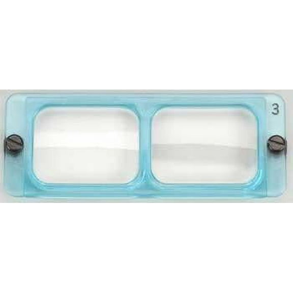 Optivisor® 1-1/2 X Lens Plate Magnifies 1-1/2 Times At 20" Fits Optivisor® Da Models