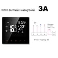thumbnail image 4 of TUYA WIFI SMART THERMOSTAT ELECTRICO / AGUA CALDERA AC110-230V Controlador de temperatura Retroiluminación LCD Sensor de bloqueo de seguridad para la habitación Tipo 2 Yuarrent HA011509-02B, 4 of 7
