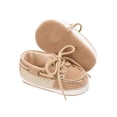 thumbnail image 4 of 0-18M Newborn Baby Boy Girl Soft Sole Crib Shoes Anti-slip Lace-up Sneaker Prewalker, 4 of 6