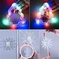 thumbnail image 3 of WILLED 9.8ft USB Christmas Window Lights, 120 LED Hanging Tree Ring Light with Remote, 8 Modes Waterproof Curtain String Lights, Xmas Decorations for Indoor Bedroom and Outdoor Use, 3 of 7