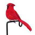 thumbnail image 1 of Pluma de pájaro para Navidad, simulación de pájaro, decoración de jardín, pájaro de espuma falsa, 1 of 14