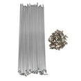 thumbnail image 3 of Paquete de radios shamjiam 36PCS para ruedas de bicicleta 268mm Plata, 3 of 5