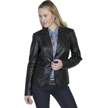 Scully - Scully Western Blazer Womens Classic Notch Lapel Button ...