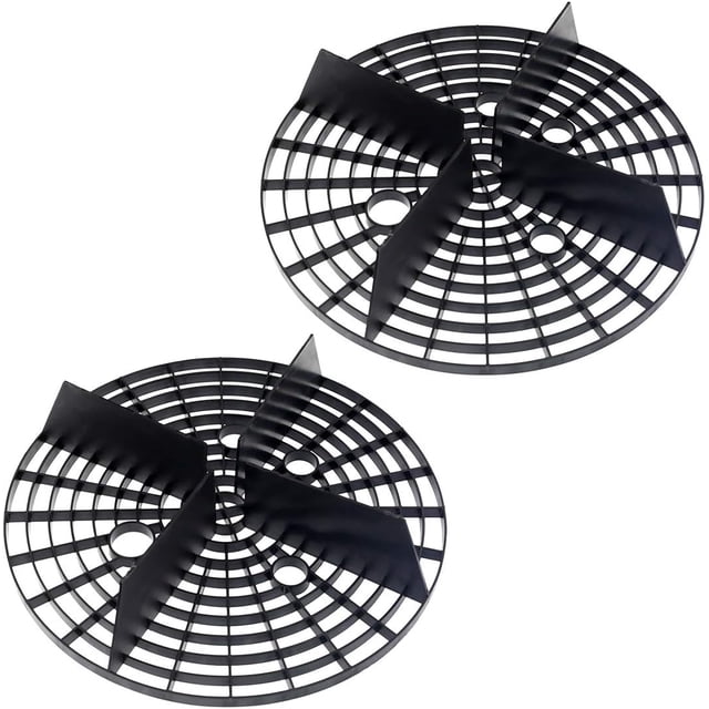 2 piezas de cubo de 10 pulgadas Vhermosa para lavar el coche color rojo