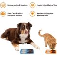thumbnail image 4 of Almohadilla para lamer perros, 2 alfombrillas para lamer perros, alimentador lento para bocadillos, yogur de mantequilla de maní, reduce el aburrimiento de la ansiedad para el entrenamiento de mascota JFHHH pequeña, 4 of 5