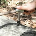 thumbnail image 5 of Perceuse à Main en Menuiserie, Perceuse de Survie Manuelle, Outils de Tarière Manuelle Jungle, Tarière Manuelle de Camping, 5 of 5
