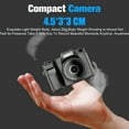 thumbnail image 5 of Leodye 1PCS 20g HD 1080P Mini Camera 180mAh Battery Lightweight Design Portable Outdoor Indoor Video Recorder -1.77x1.18x1.18in, 5 of 6