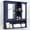 Blue With Mirror, variant on TaoHFE Blue Medicine Cabinet with Mirror, 2 Doors & 3 Open Shelves - Wall Mounted Wooden Storage Cabinet for Bathroom, Laundry or Kitchen