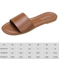 thumbnail image 2 of Diapositivas cómodas e informales con punta abierta para mujer antideslizantes transpirables para fiestas y vacaciones, 2 of 6